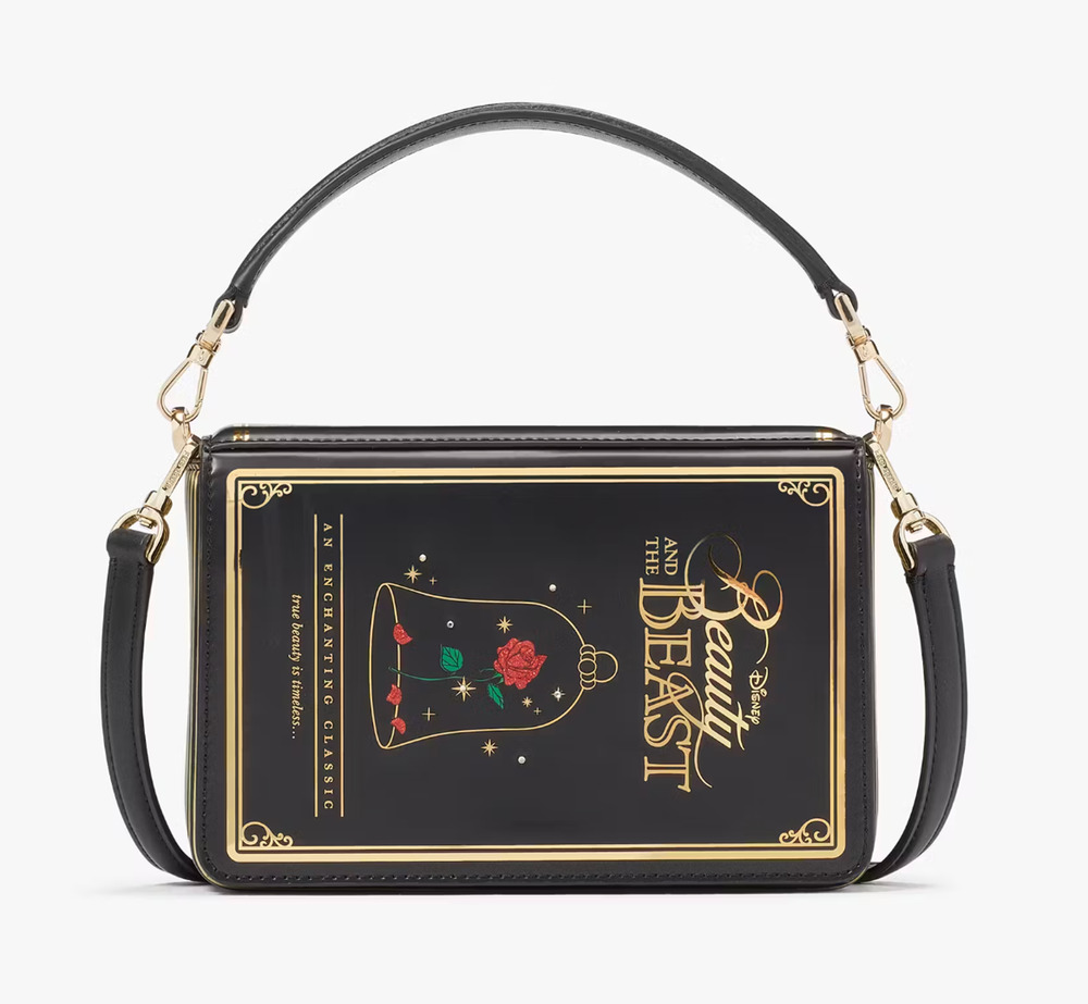 Disney X Kate Spade New York Beauty And The Beast 3d Book Crossbody